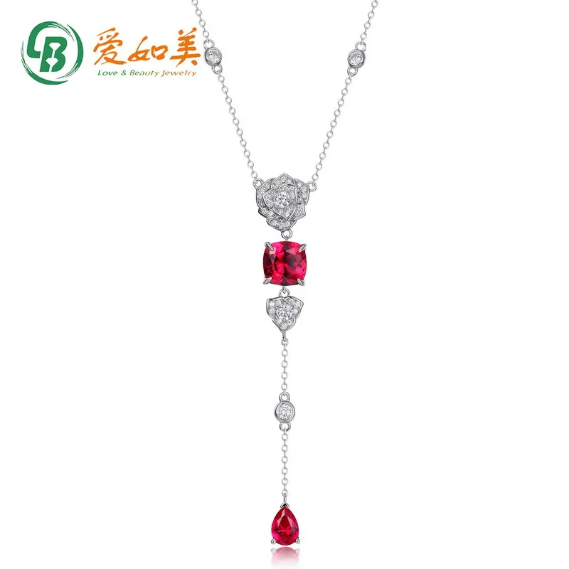 

Длинное ожерелье Rose Cultivation Red Treasure, золото 18 карат, платиновое посеребрение PT950, 7-слойное золотое ожерелье Treasure