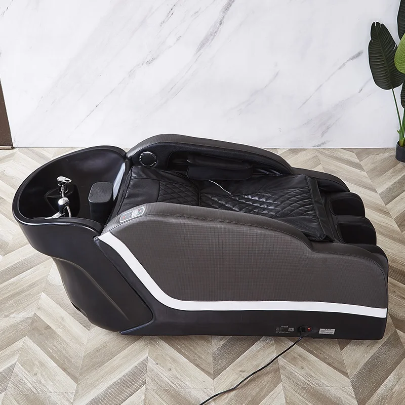 

Foshan Factory Modern High Quality Hot Sale Comfortable Hair Salon Massage Shampoo Chair With Bowl