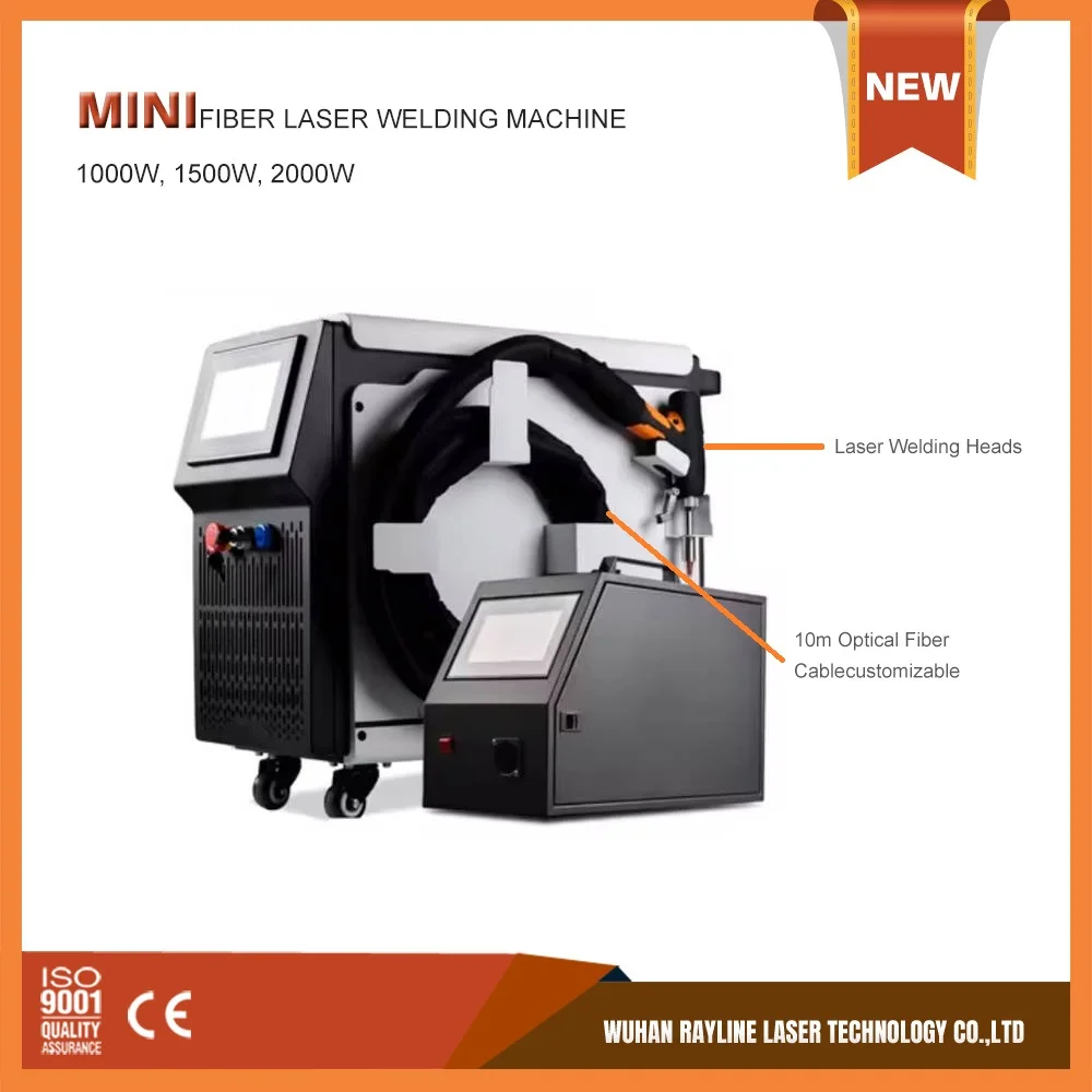 

Hot New 1500W Air Cooling Fiber Laser Welder Portable Laser Welding Machine 4 in 1 Welding/Cleaning/ Cutting for All Metal Steel