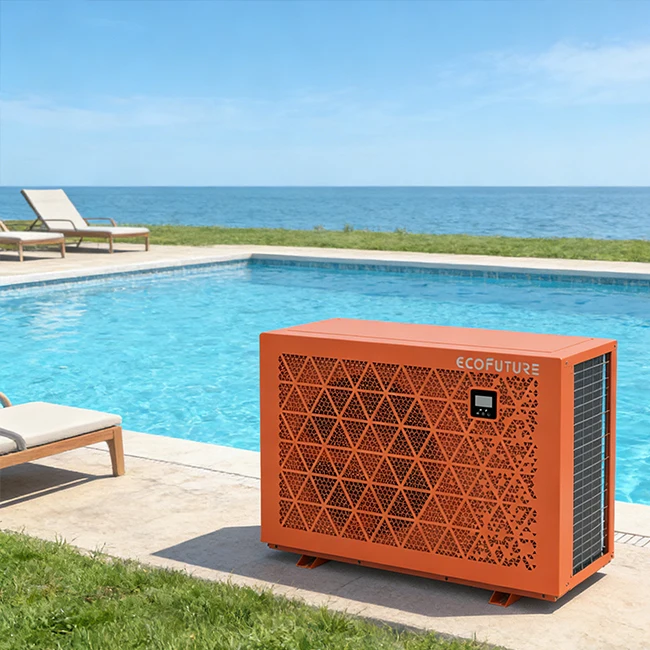 

Heat Pump Manufacturer Air Water Pool Heater R290 Mini DC Inverter Heat Pump Swimming Pool Water Heater
