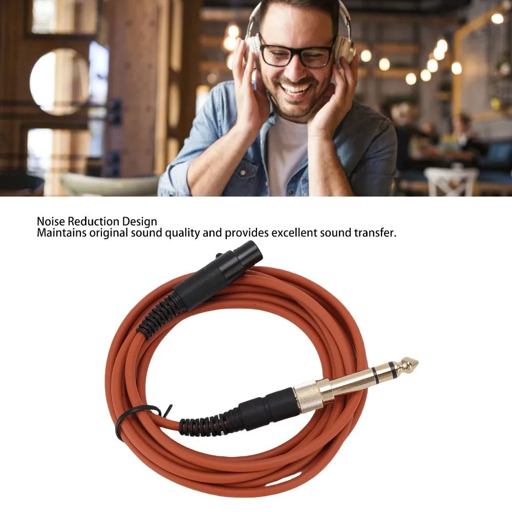 MINI 3Pin XLR to 3.5mm/6.35mm Headphones Replacement Cable Stereo Sound Cable for Q701 K712 K702 K240 K240 MK II K141 K171
