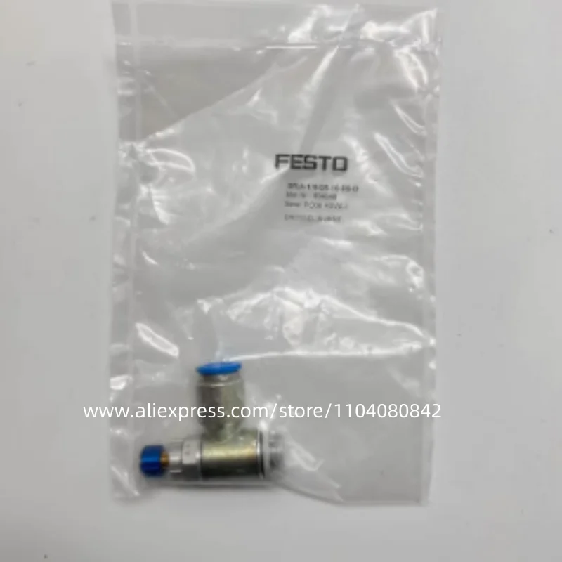 2PCS New original Festo valve GRLA-1/4-QS-6-RS-D 534338 GRLA-1/4-QS-8-RS-D 534339 GRLA-1/4-QS-10-RS-D 534340