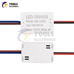 DC 12V  0.5A 6W LED Driver Constant Voltage Driver Power Supply Bathroom Light Mirror Front Light Strip Driver Power Supply