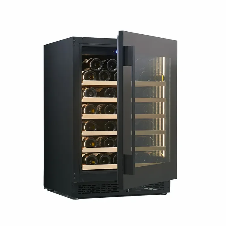 NUELEAD New Arrival Wine Cooler R600a Refrigerant Stainless Steel Wine Cabinet Mini Refrigerator