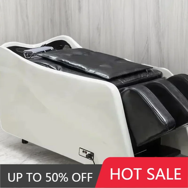

Spa Shampoo Bed Japanese Water Jet Hair Hairdresser Salon Washbasin Backwash Units Thai Styling Chairs Sedie Sillas Stylist Wash