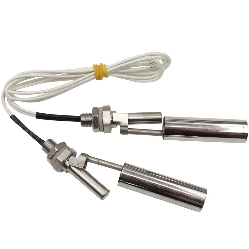 High Quality 304 Stainless Steel Side Mounted Floating Ball Sensing Switch M10 Screw Duckbill Water Level Control Sensor