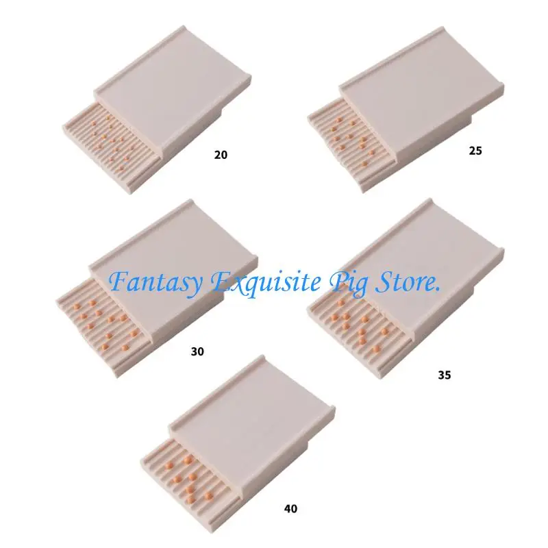 Polymer Clay Shaping Tool, Plastic Bead and Rope Roller for Flower Centers, Mini Clay and Carry-Along Use