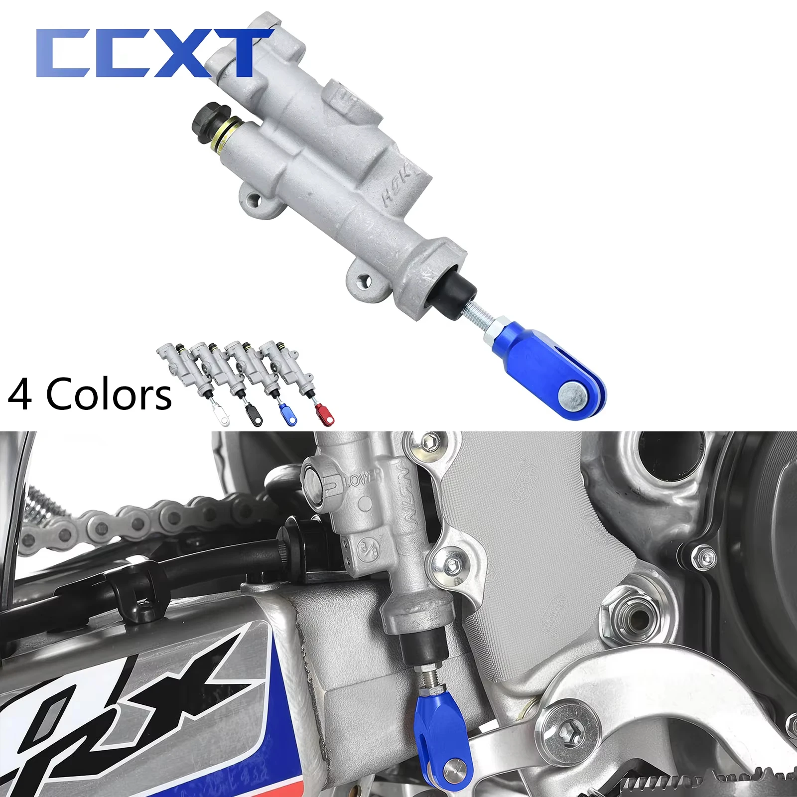 

Motorcycle Rear Brake Pump Rear Hydraulic Brake Master Cylinder Pump For Kayo T4 T6 K6 For Honda CRF250R CR450R CRF250X CRF450X