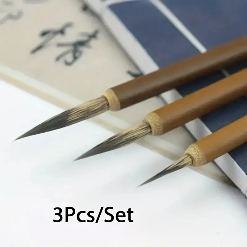 Feine Linien-Kunstpinsel, Handgefertigt, Chinesische Kalligrafie und Präzisionsdesignierte Digitale Malpinsel – Detail 1