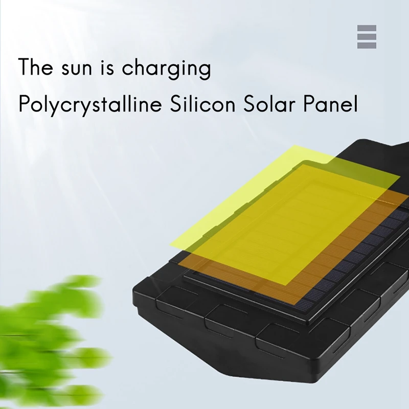 Outdoor Solar Street Light Waterproof Solar Lamp Mode Infrared Sensor Motion Sensor Security Lighting For Garden