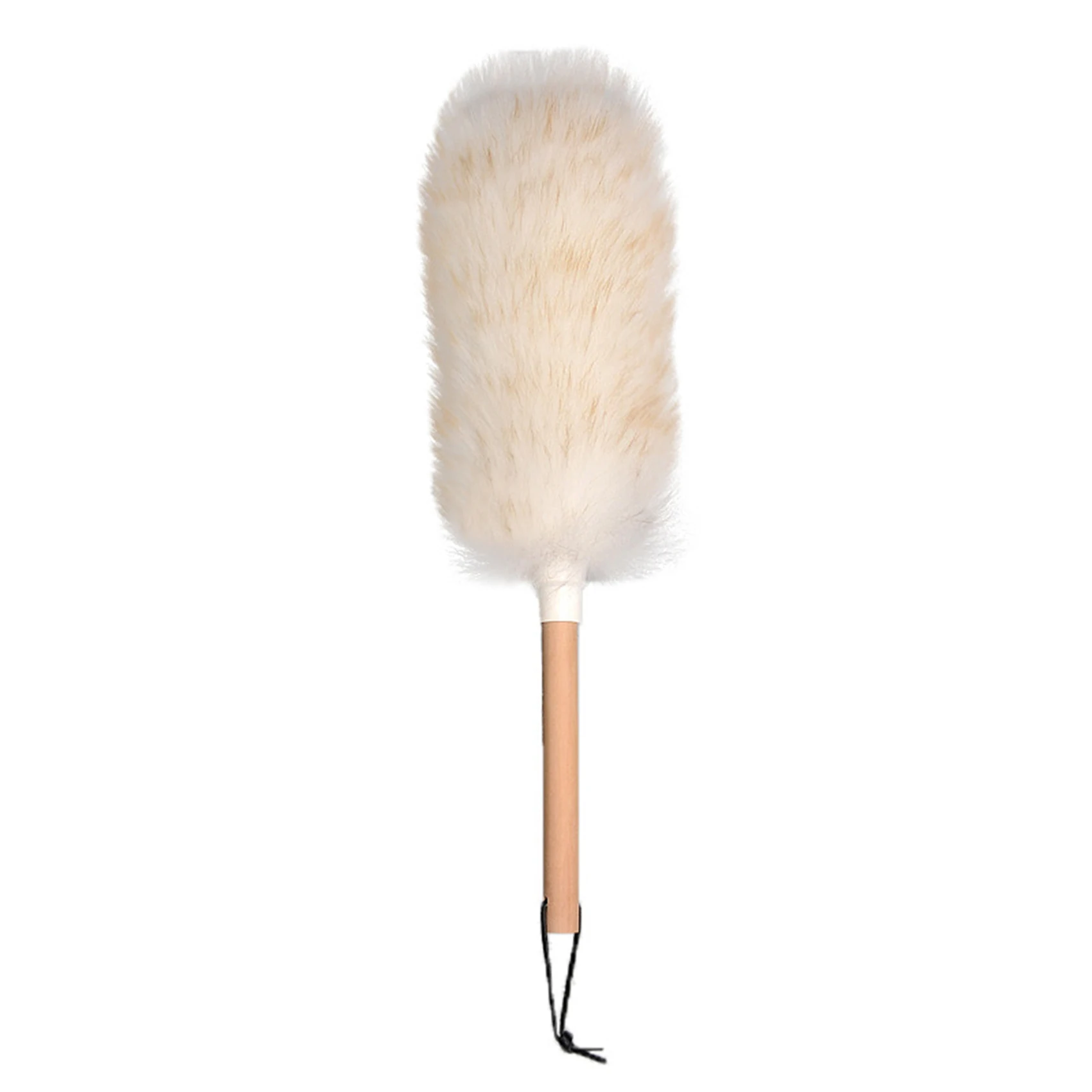 Wool Duster Anti-static Chicken Feather Duster Brush Household Dust Removal Mites Soft Furniture Car Cleaner Brush Dust Cleaner