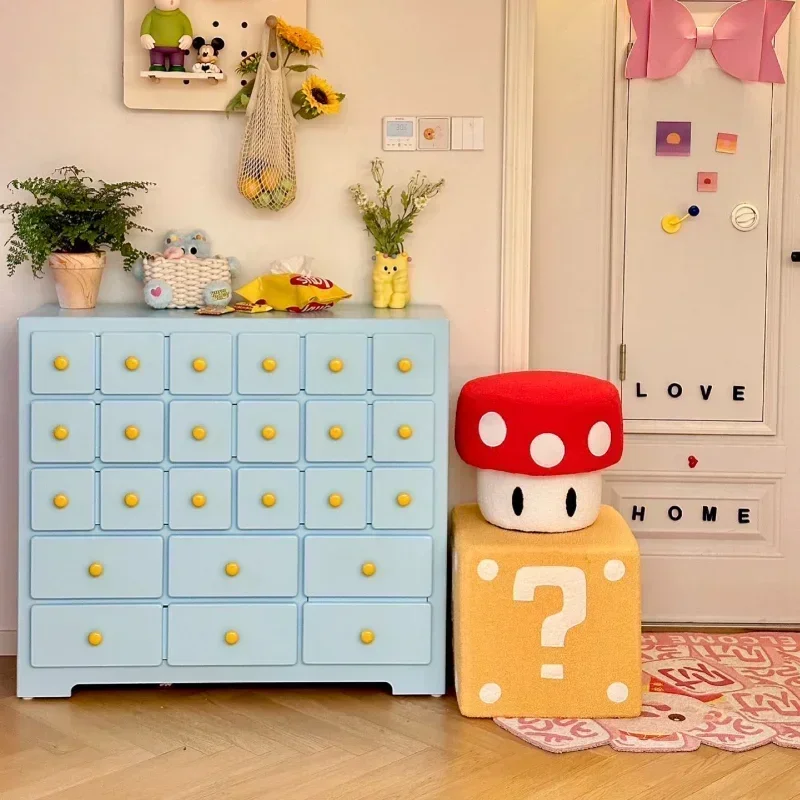 

Plush shoe changing stool,Creative and Interesting Question Mark Low Stool,Creative and fun mushroom stool, Home Furniture