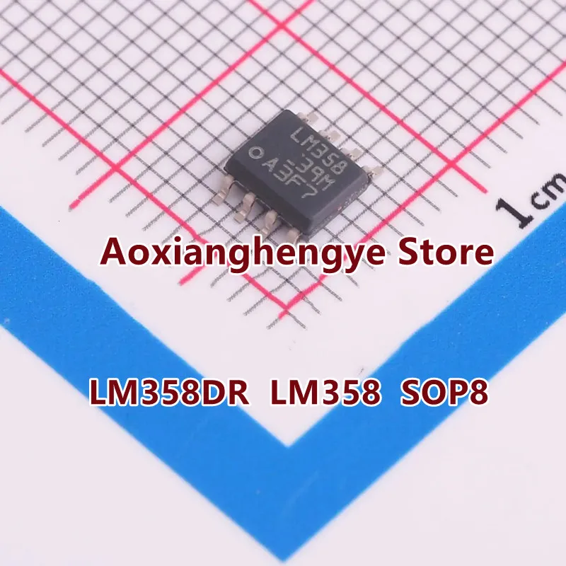 10PCS LM358DR LM393DR NE555DR LM339DR LM324DR SOP8/SOP14 Five treasures of original factory operational amplifiers