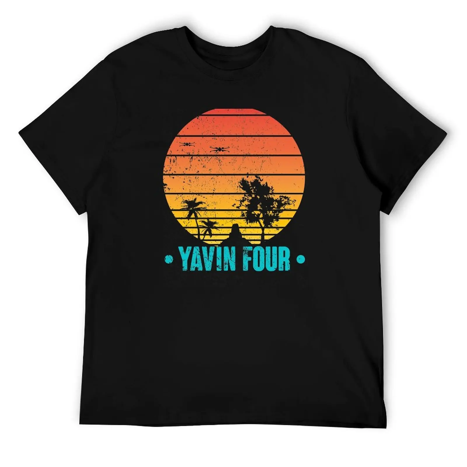 

Visit Tropical Yavin Four! T-Shirt man tshirt t shirt for man 100 percent cotton T-Shirt