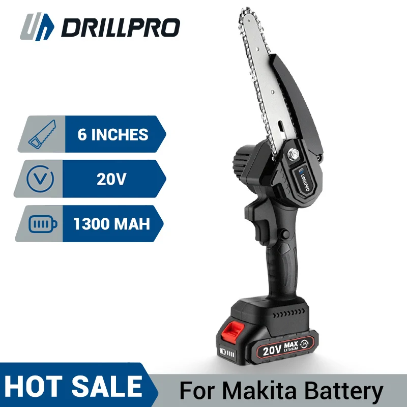 

Беспроводная мини-пила Drillpro, 20 в, 6 дюймов