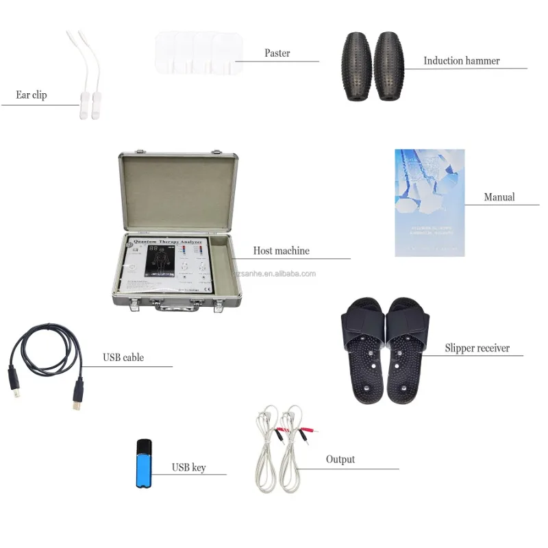4 in 1 Comprehensive Health Analyzer Whole Body Quantum Resonance Magnetic Scanner Therapy Home Health Detector