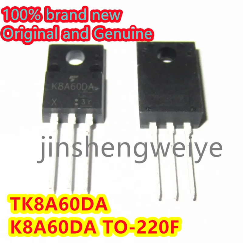 5~20PCS Free Shipping K8A60DA TK8A60DA 100% Brand New Original TO-220F 600V 7.5A LCD Power Supply Field Effect Tube Now