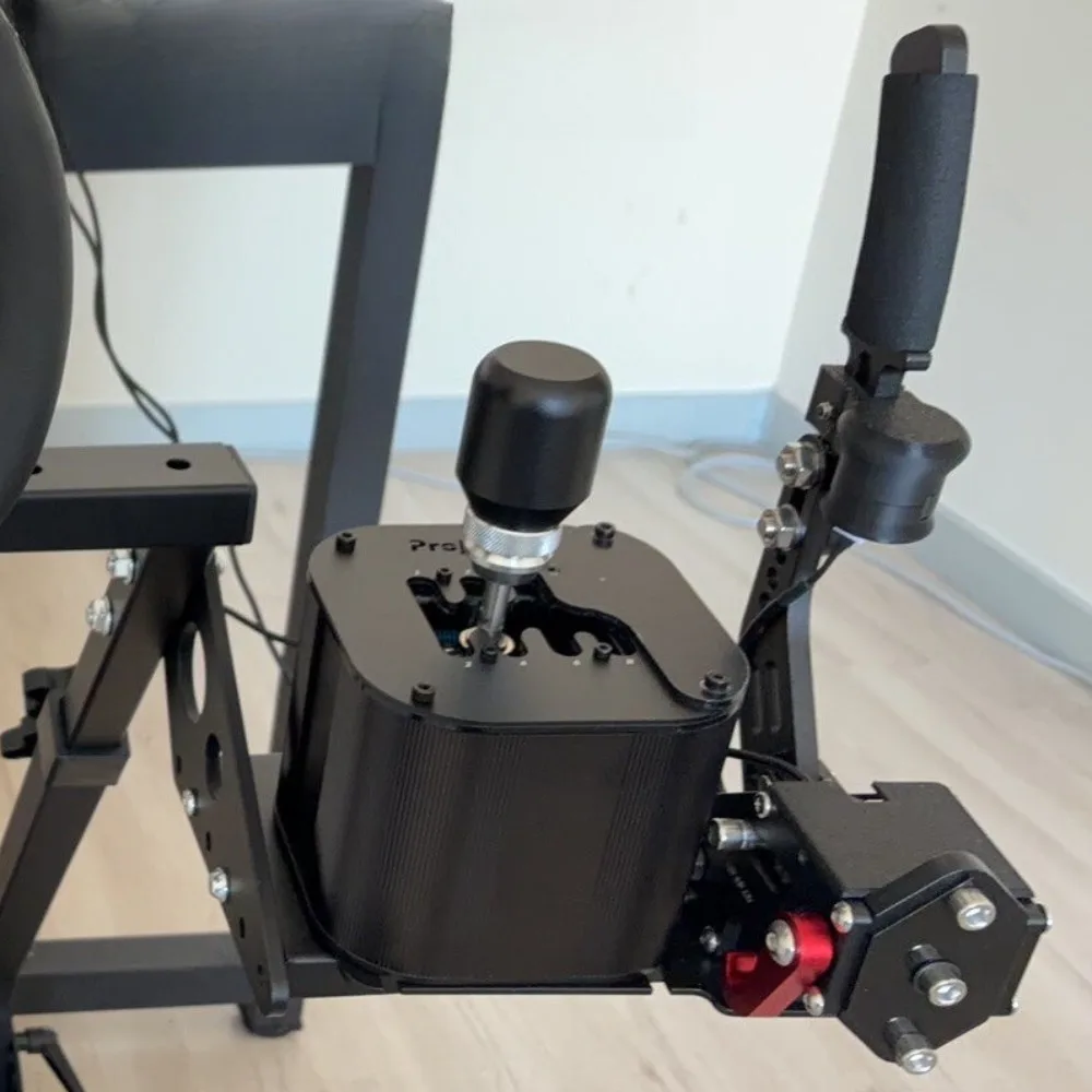 Racing Simulator ProjectD Manual Transmission HGP Hall Sensor H Sequential Shifter PC USB for MOZA SIMAGIC Thrustmaster Logitech