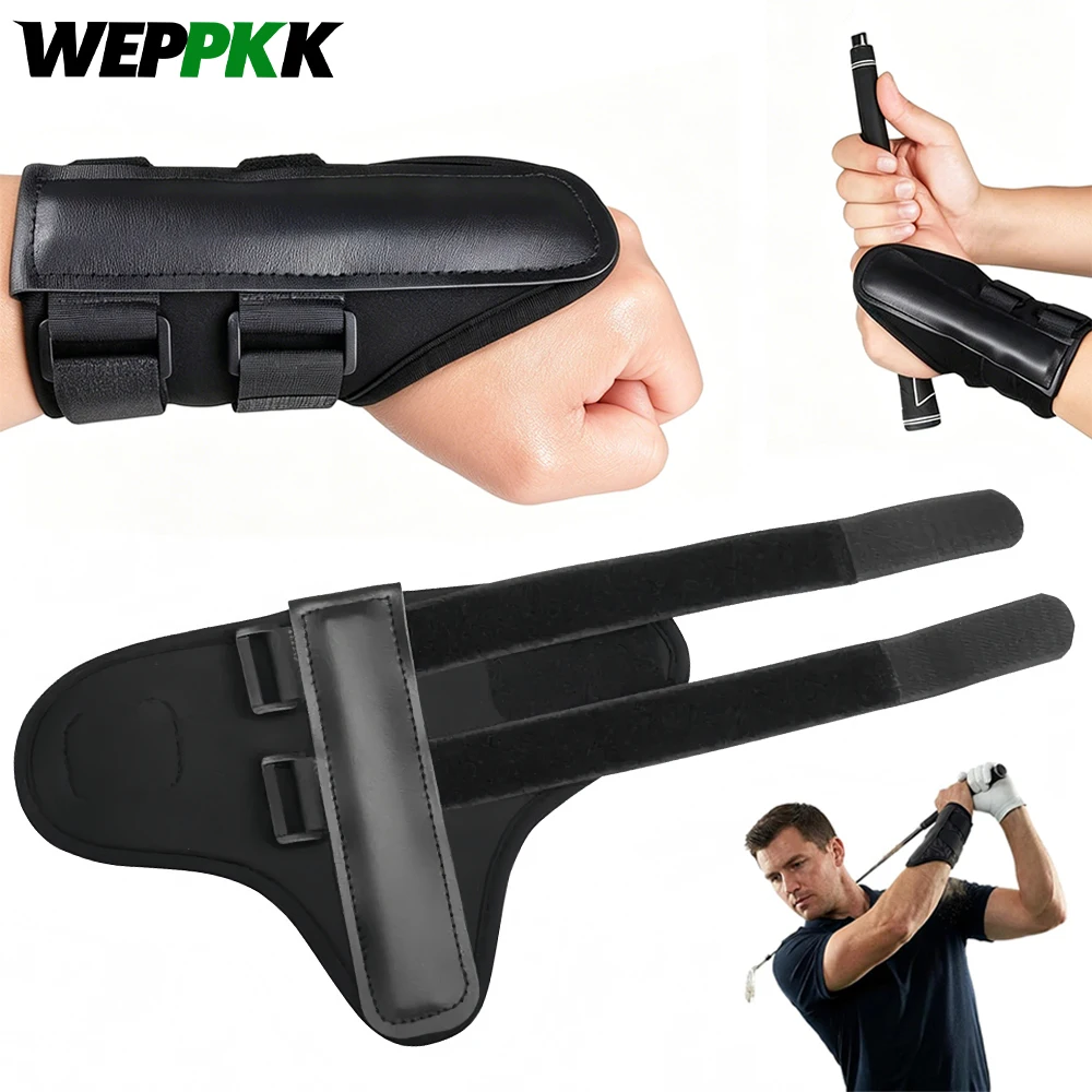 1Pcs Adjustable Golf Wrist Brace, Golf Swing Training Aid To