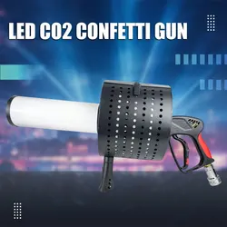 LED Confetti Gun RGB LED Fog Machine luci speciali per effetti scenici per DJ Disco Home Party Nightclub Wedding