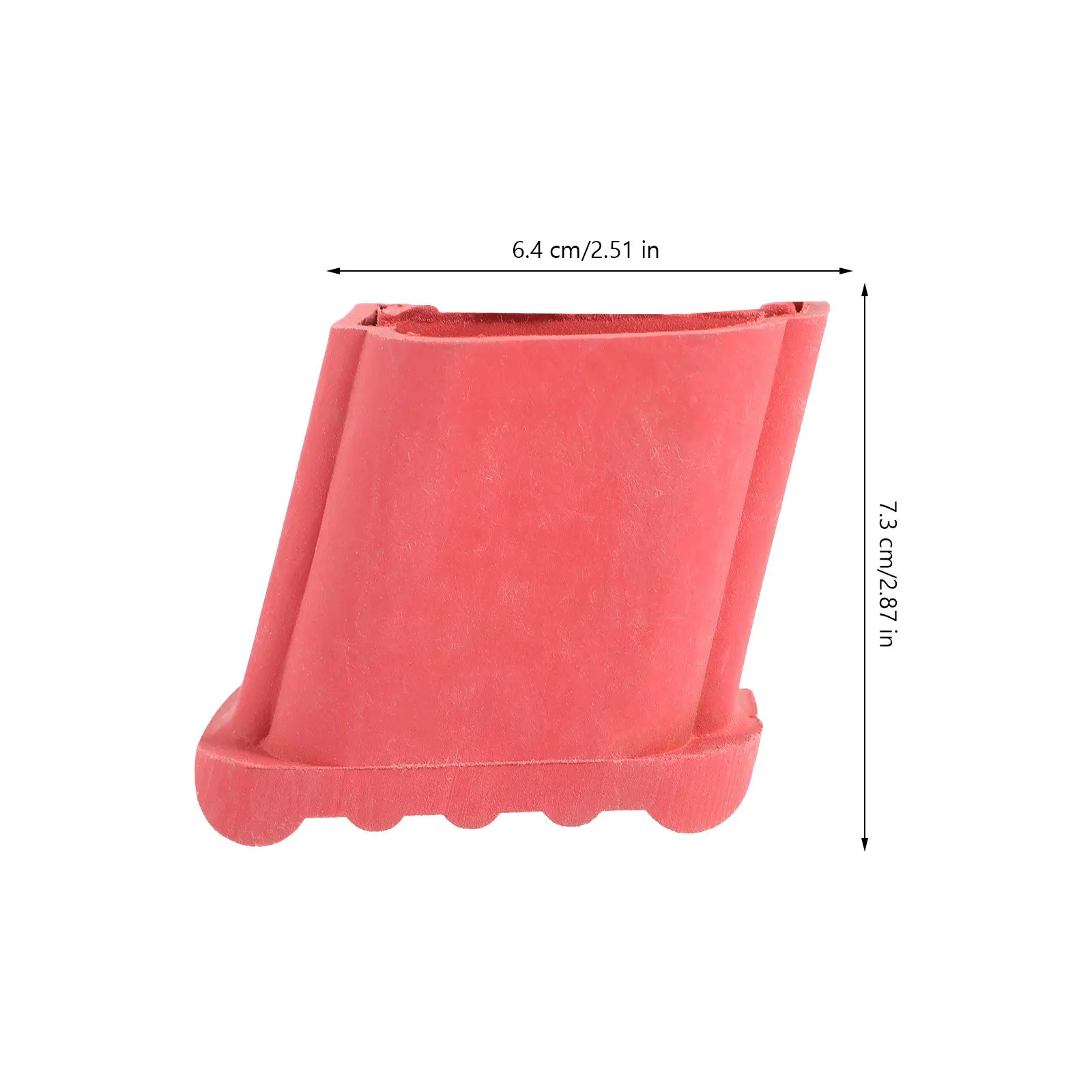 4 個の滑り止めはしご足パッド、さまざまなはしご用の耐久性のあるゴム製グリップ、動物用ドアストッパー、はしご足ゴムパッド