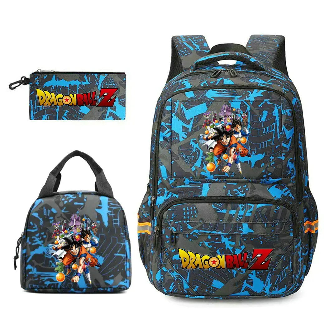 Mochila de dragon ball Printe para deportes al aire libre, Bolsa Escolar de viaje de capacidad para ordenador portátil, mochila de hombro Unisex