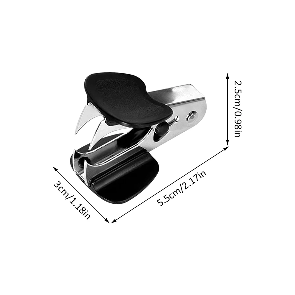 3pcs With Steel Jaw Safety Lock Wide Finger Grip School Office For Home Easy Use Staple Remover Lightweight Hand Tool Ergonomic