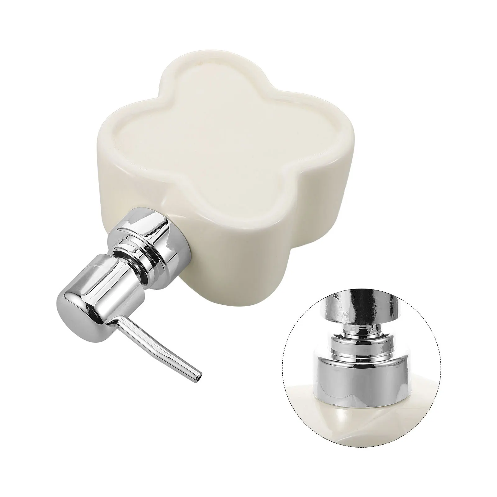 

Lotion Bottle Ceramic Hand Soap Dispenser Liquid Cream Bathroom Dispensers Ceramics