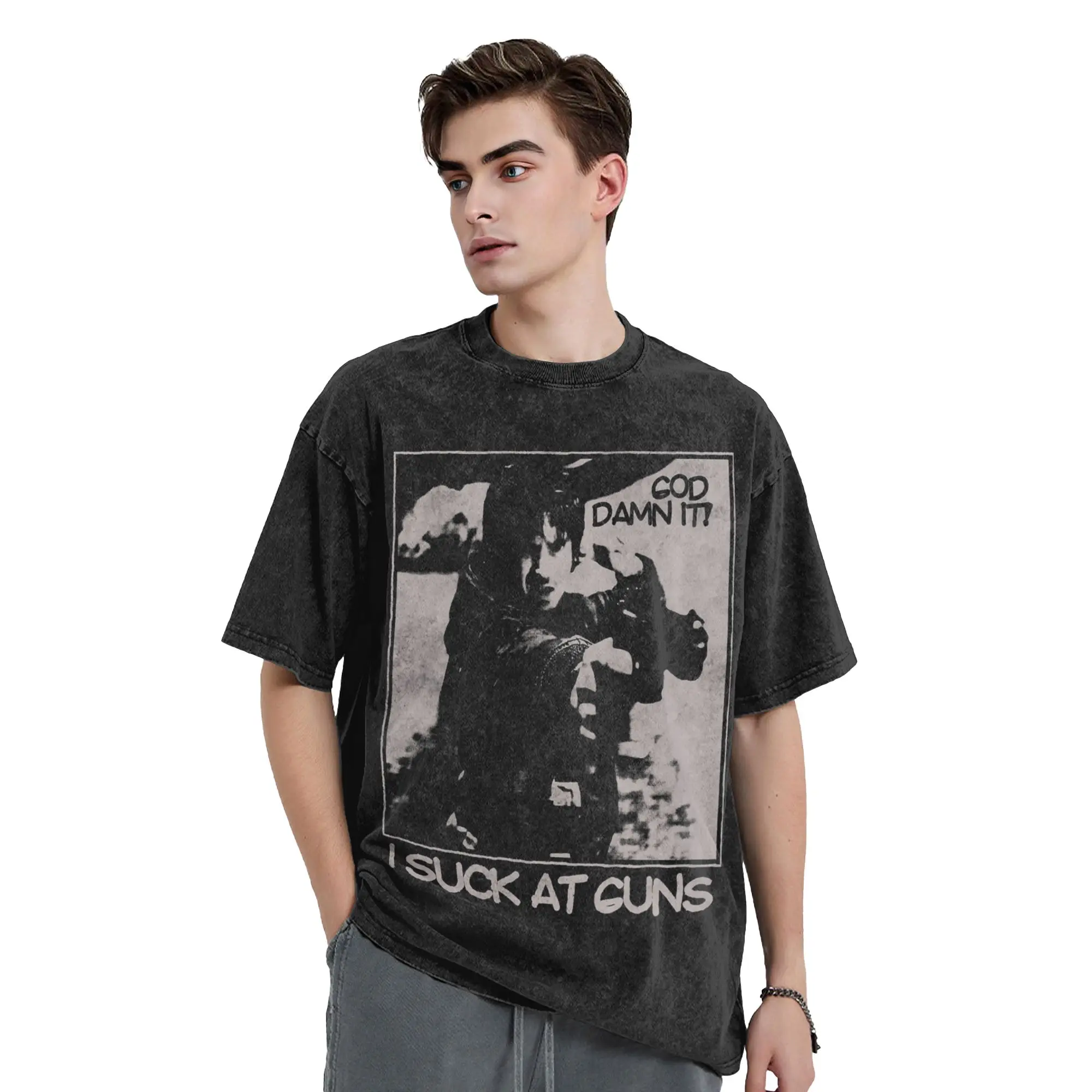 Men Women's T Shirt Resident Evil Movie Bryan Hodukavich Washed T Shirts Harajuku  Summer Tee Shirt Streetwear Print Casual Tops