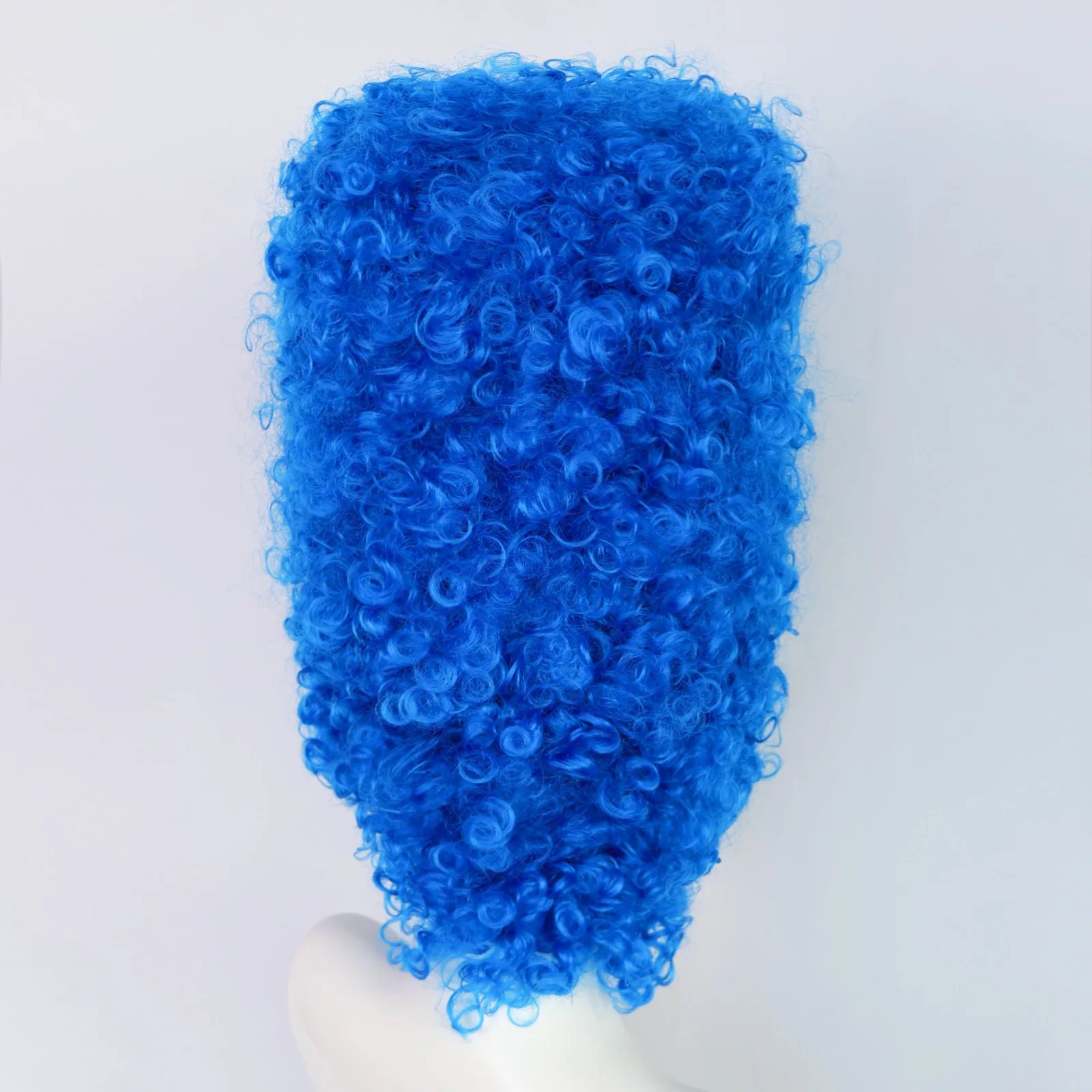 DELUXE Marge Simpson Character Costume Wig Tall Curly Blue Marge Simpson Style Fun Clown Fantasy  main image 3