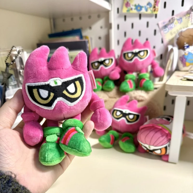 

Officially Licensed Kamen Rider Ex-Aid Mighty Action X Gemm Plush Keychain Cute Soft Stuffed Toy Bag Pendant For Anime Fans