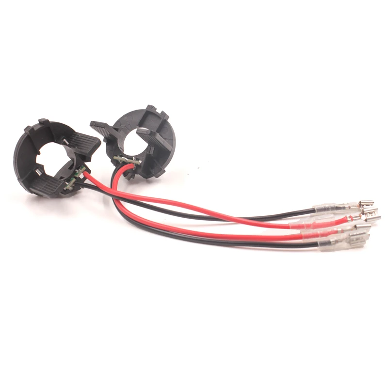 2pcs H7 HID Xenon Lamp Bulb Adapters Base Retainers for VW Tiguan/Golf 7/Scirocco/Sharan/Touran H7 xenon headlight light