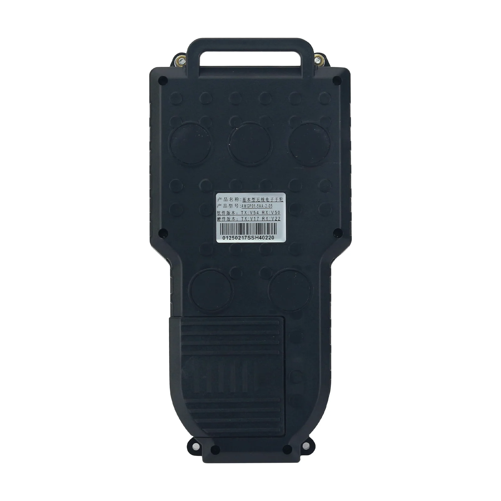 AWPG 5-Axis CNC Wireless MPG Handwheel 25PPR Manual Pulse Generator with LED Screen for FANUC/Mitsubishi/Siemens/FAGOR