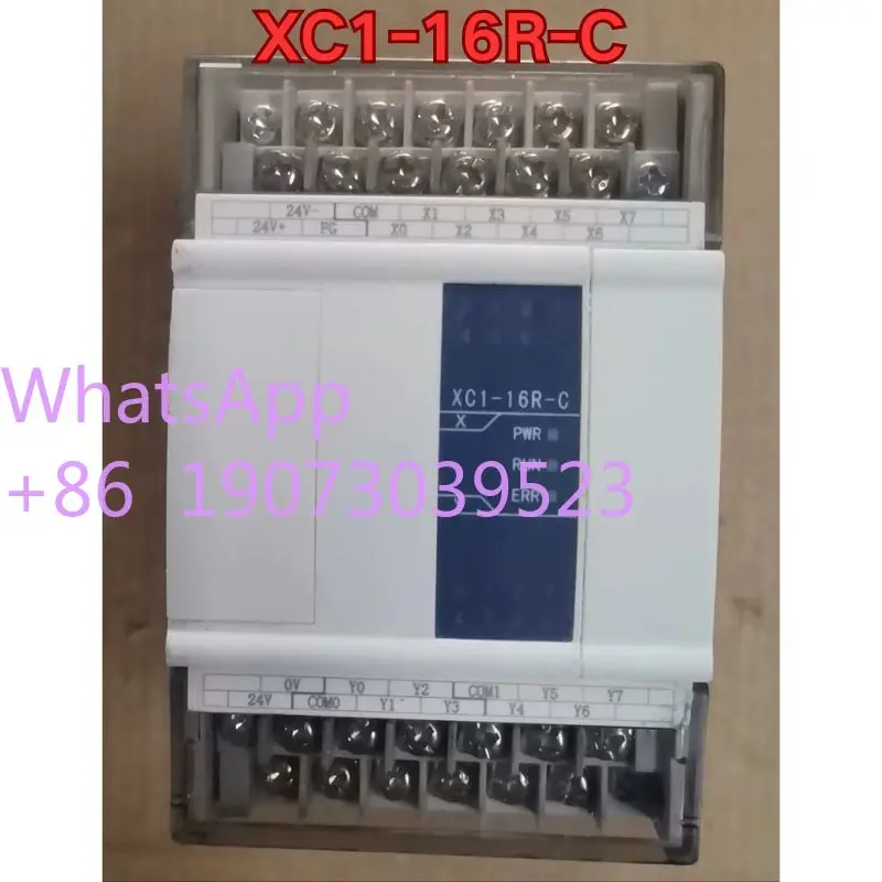

Second-hand PLC module XC1-16R-C function test is normal