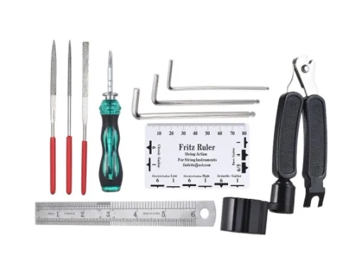 

Набор для ухода за гитарой: Комплект инструментов для ремонта электрогитары, набор для ремонта и чистки