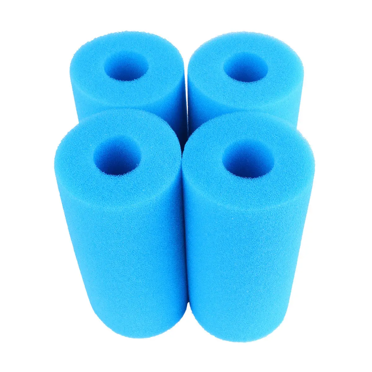 4 pcs Swimming Pool Filter Skimmer Water Mesh Halloween Christmas New Year Filter Sponge Block Aquarium Filter Sponges Long