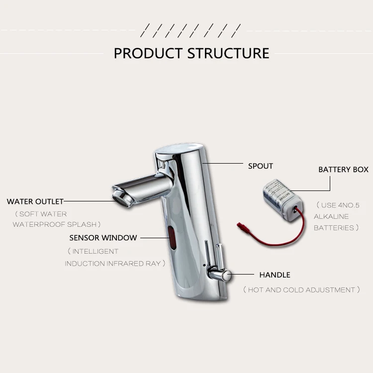 Modern Drinking Water Purifier Filter Faucet Kitchen Sink Tap for Home