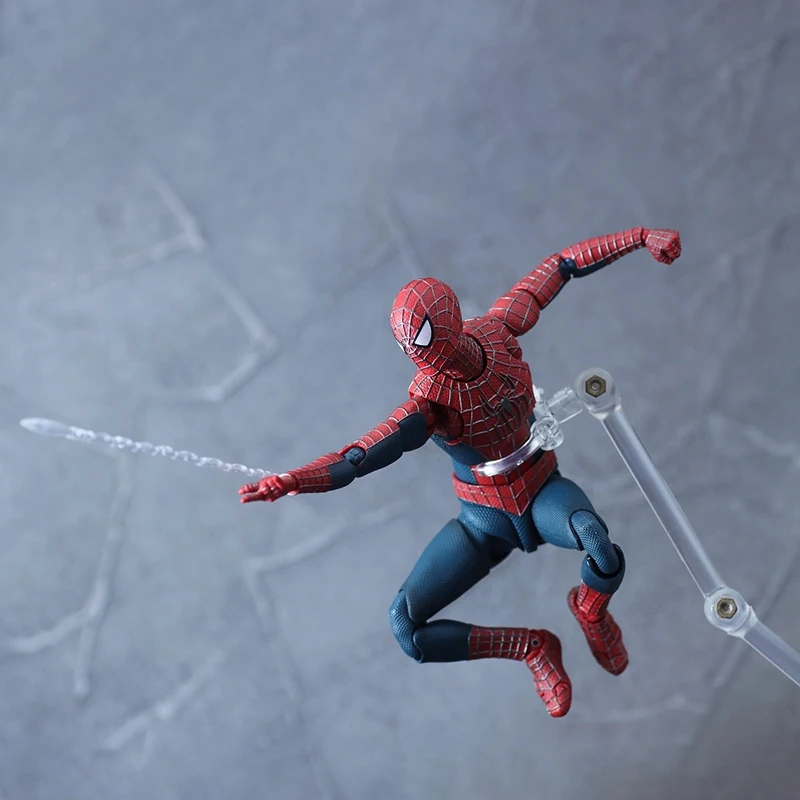 متوفر في المخزون من مصنع CT shf شخصية توبي سبايدر مان المتحركة مع وصلات مرنة لمجموعة شخصيات الرسوم المتحركة #3