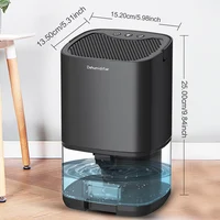Déshumidificateur d'air Portable, absorbeur d'humidité silencieux, Machine sèche-Air pour la maison, chambre à coucher, bureau, cuisine, désodorisant, prise ue/US 6