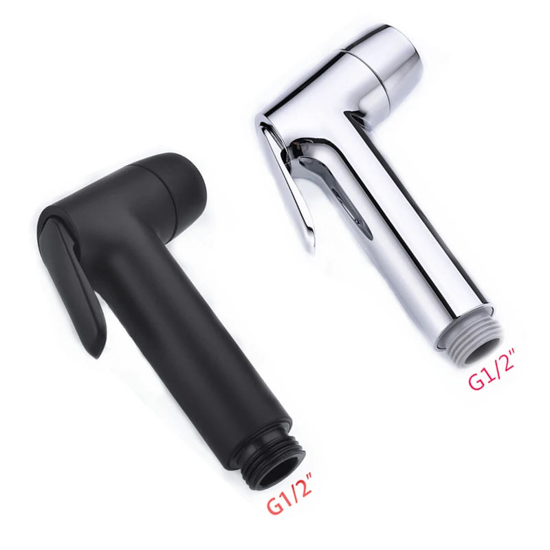 

Пистолет-распылитель для унитаза и биде, две функции, АБС-пластик, хром/черный/матовый никель, биде Shattaf Spray, туалетный душ, одна головка