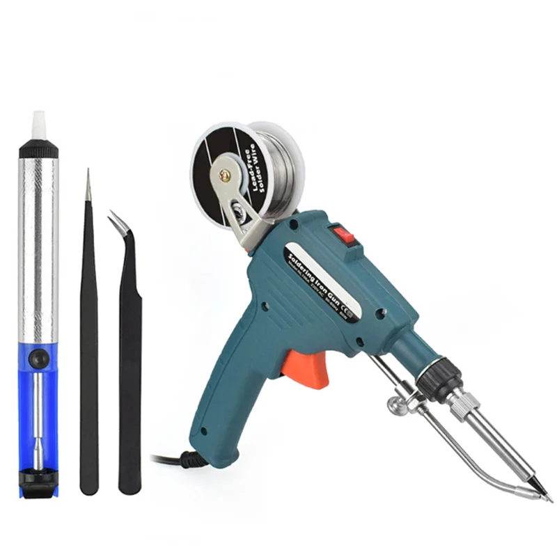 

AB11-Handheld Internal Heating Soldering Iron Constant Temperature Soldering Gun For Soldering Repair Tool For 110V US Plug