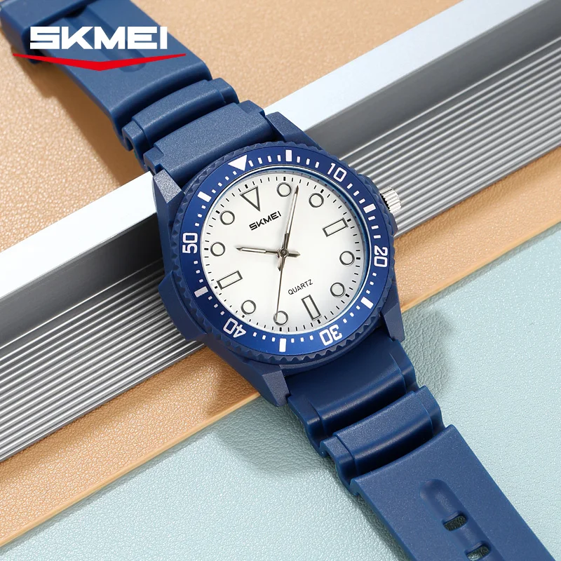 SKMEI 2622 Fashion Student Men Women Quartz Watch 50M Waterproof Simple Unisex Wristwatch Youth Clock Reloj Hombre