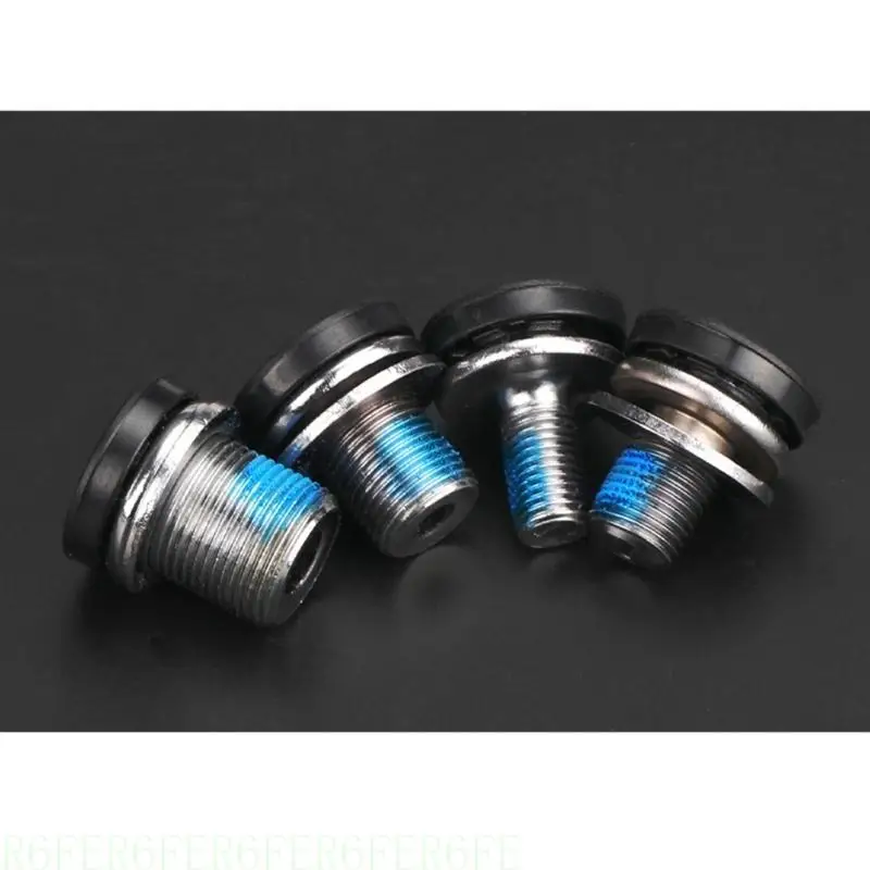 R6FE 2Pcs Capless Bottom Bracket Screws Road Bike Hexagonal Crank Arm Fixing Bolts Replacement Bike Crankset Bolts Enduring
