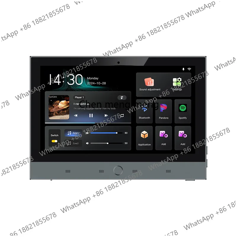 

7-дюймовый центральный экран управления умным домом на Android 11 с Wi-Fi, поддержкой фоновой музыки и Zigbee, для всего дома