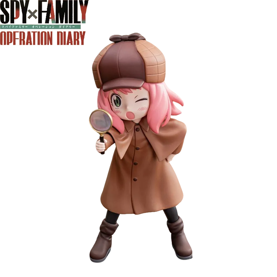 Die Japan Spy X Family Anime Figur Spielzeugpuppe Anya Forger Detektivspiel Chimera Anime Cartoon Niedliche Kawaii Puppen Geschenk