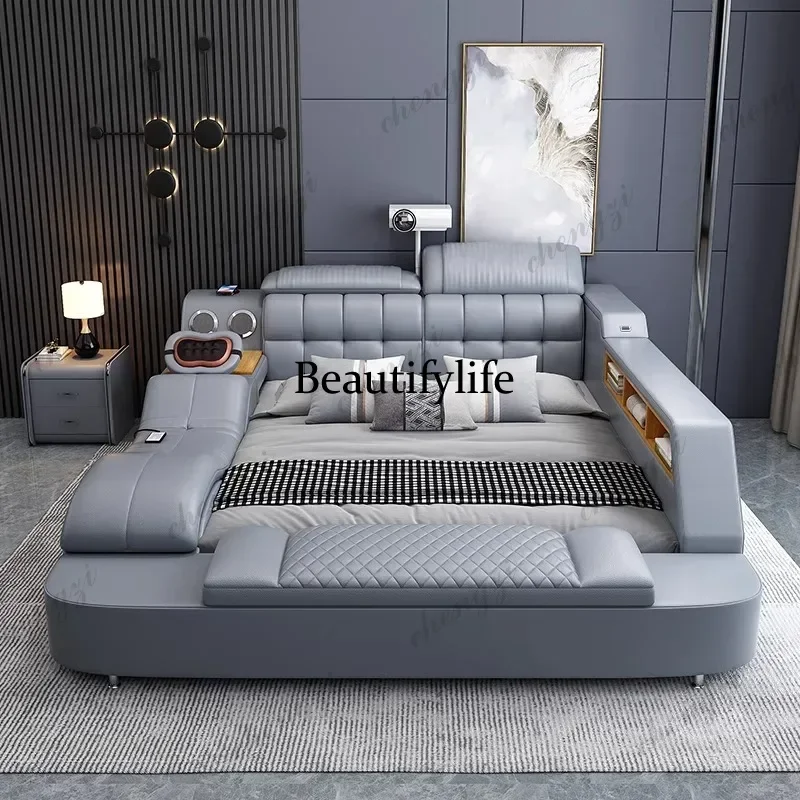 ZZZ people Single Sun 180X200CM double beds monster bed modern style Home furniture complete double bedro