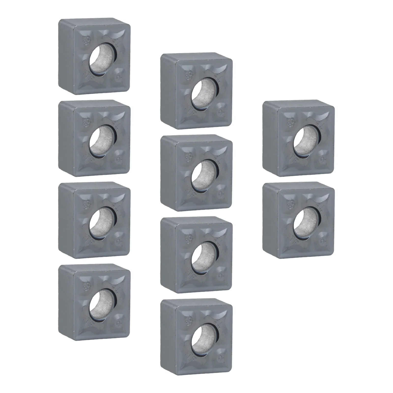 

Carbide Inserts 10PCS Carbide Inserts High Grip Lathe Turning Inserts Precision Grinding Carbide Turning Inserts