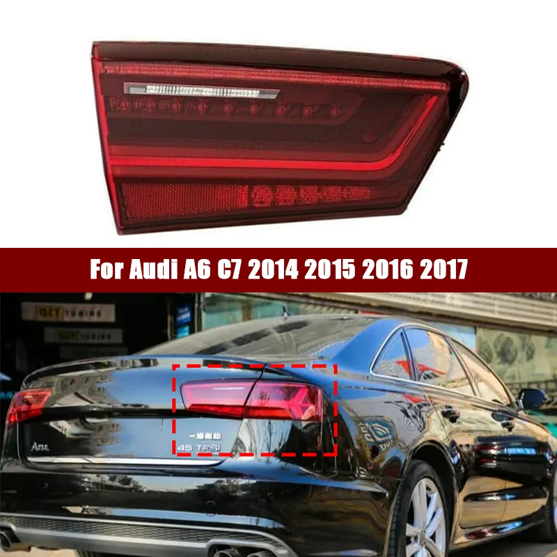 

Car Tail light Turn signal For Audi A6 C7 2014 2015 2016 2017 Rear Taillight turn signal Dynamic signal 4G5945093E 4G5945094E