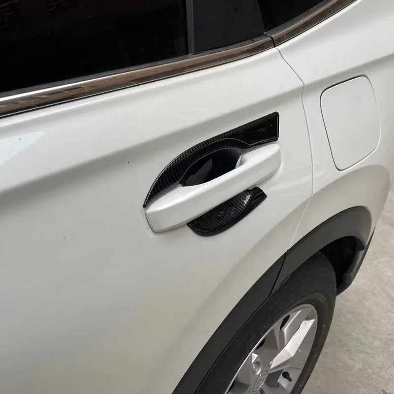

Для Honda CR-V CRV 2023 2024 ABS углеродное волокно боковая дверная ручка дверная чаша наклейка крышка отделка автомобильные аксессуары