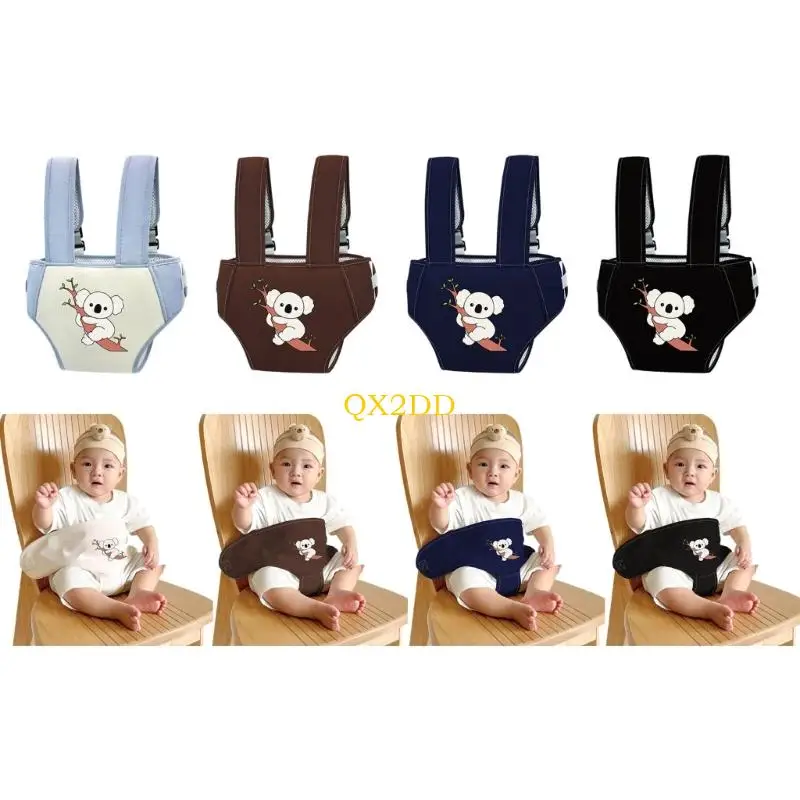 

QX2D Infant Feeding Harness Belt Portable High Chair Fixing Strap for Home Restaurants Travel Essential Use